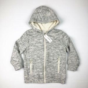 Gymboree Elbow Patch Lightweight Zip Up Hoodie NWT